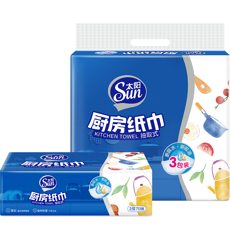 太阳厨房纸